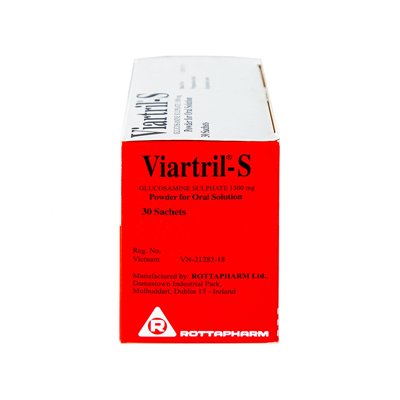 Thuốc bột Viartril-S 1500mg giảm triệu chứng của thoái hóa khớp (hộp 30 gói)