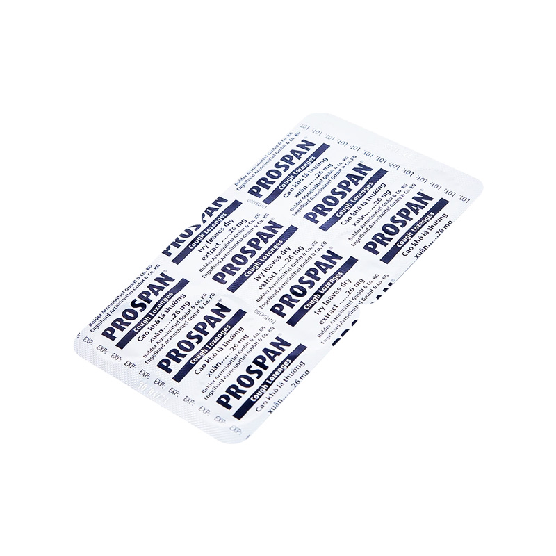Viên ngậm ho Prospan điều trị viêm đường hô hấp, đau họng (hộp 2 vỉ x 10 viên)