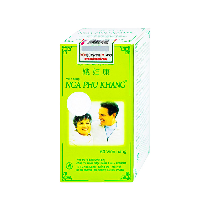 Viên uống Nga Phụ Khang hỗ trợ u nang, u xơ (hộp 60 viên)