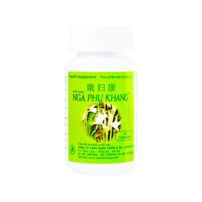 Viên uống Nga Phụ Khang hỗ trợ u nang, u xơ (hộp 60 viên)
