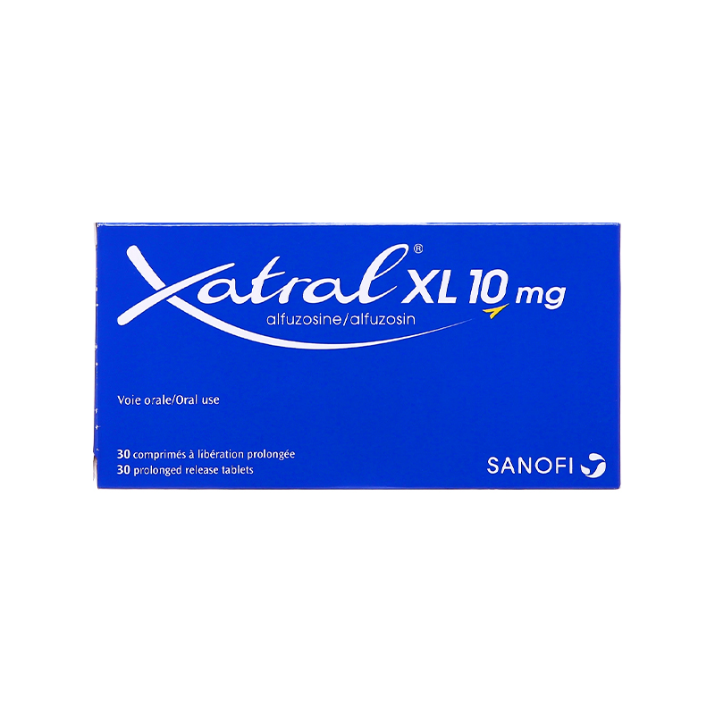 Thuốc Xatral XL 10mg điều trị triệu chứng chức năng của phì đại tuyến tiền liệt (hộp 1 vỉ x 30 viên)