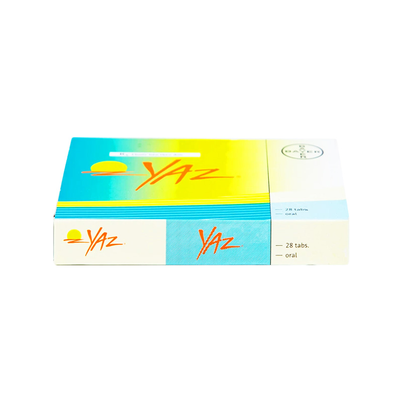 Thuốc Yaz tránh thai hàng ngày, điều trị mụn trứng cá (hộp 1 vỉ x 28 viên)