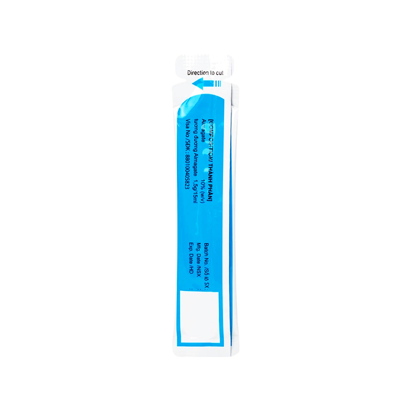 Hỗn dịch uống Yumangel F 1.5g điều trị viêm loét dạ dày, tá tràng (hộp 20 gói x 15ml)