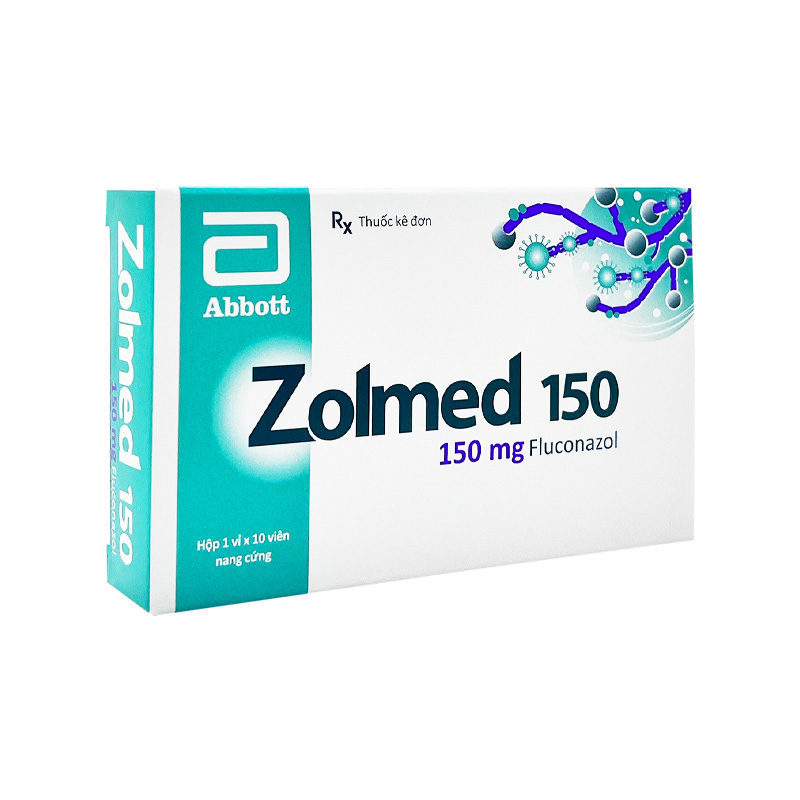Thuốc Zolmed 150 điều trị nhiễm nấm (hộp 1 vỉ x 1 viên)