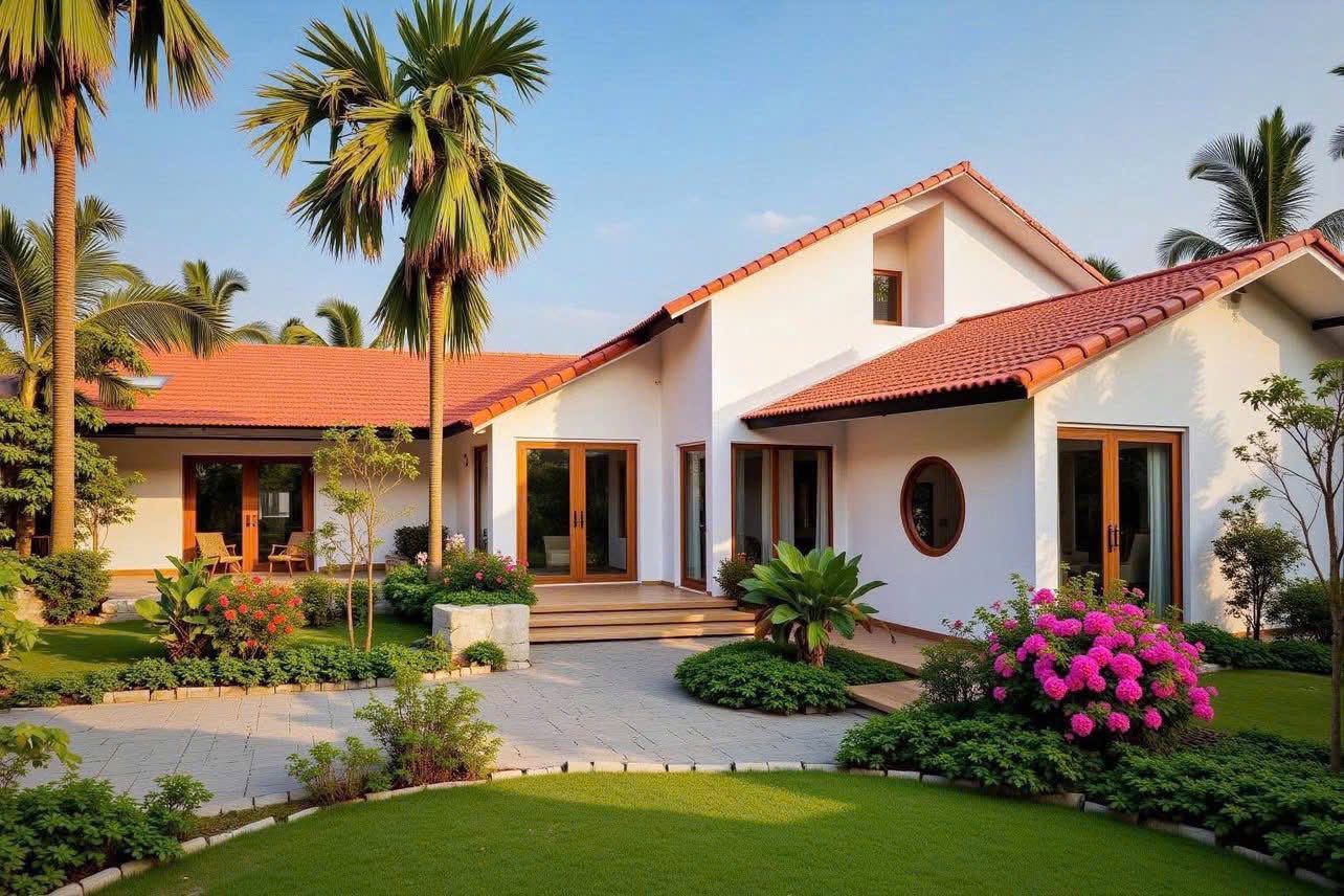 Mẫu thiết kế nhà 3 gian truyền thống - hiện đại