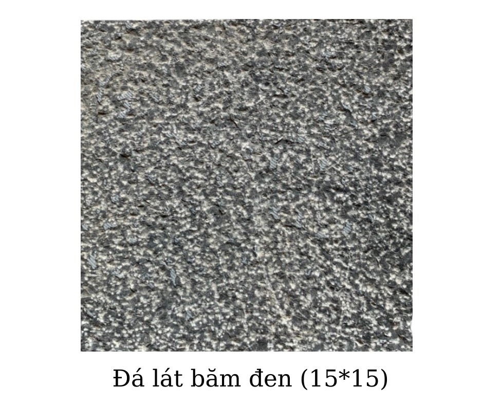 Đá đen băm mặt toàn phần
