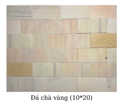 ĐÁ CHÀ VÀNG 10x20