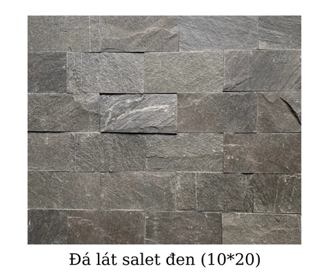 ĐÁ LÁT SALET ĐEN 10x20