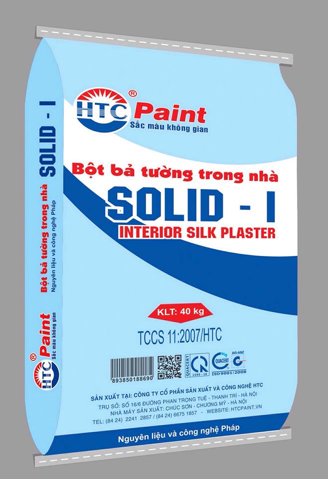 Bột bả cao cấp trong nhà SOLID - I
