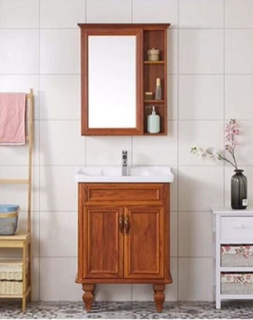 Tủ chậu Lavabo Akhoa sồi đỏ A