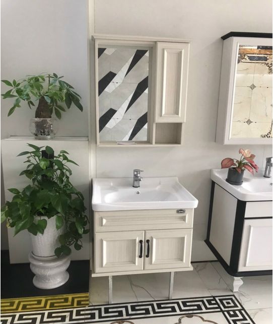 Tủ chậu Lavabo Akhoa sồi nga