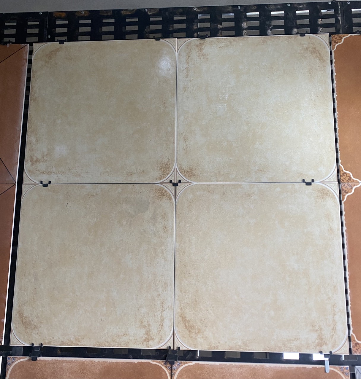 Gạch lát giả cổ Trung Quốc 60x60cm Mẫu 6