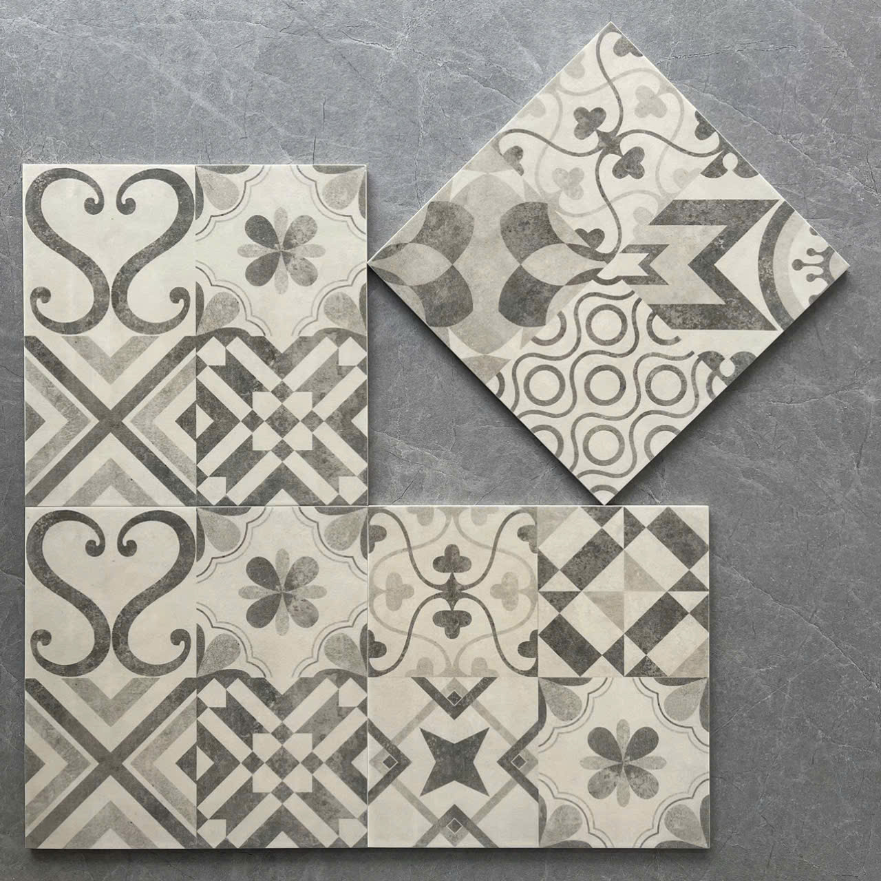 Gạch bông KT 30x30cm Trung Quốc