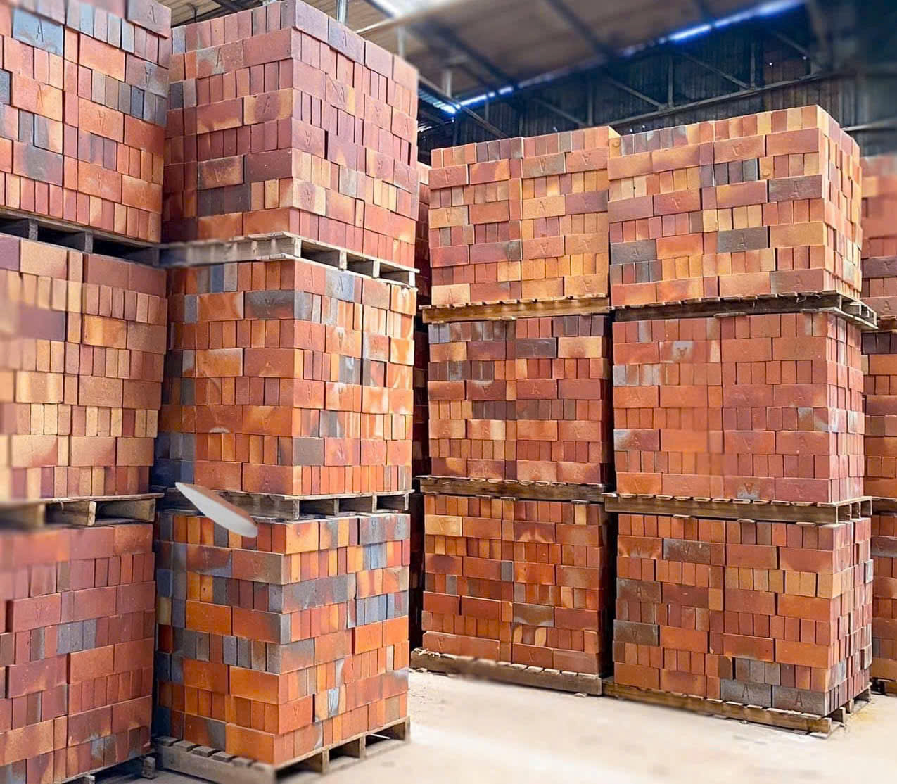 Gạch không trát hỏa biến