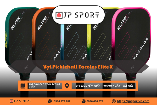 Vợt Pickleball Facolos Elite X – Lựa chọn đáng đầu tư cho người chơi hiện đại