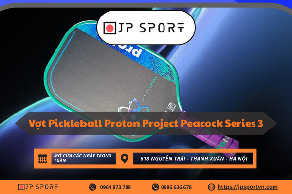 Vợt Pickleball Proton Project Peacock Series 3