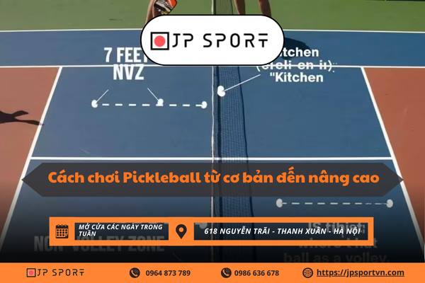 Cách chơi Pickleball từ cơ bản đến nâng cao
