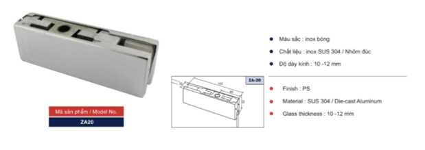 Kẹp kinh NEO ZA20