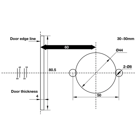 DIY Khóa tay nắm gạt 2 chức năng Hafele