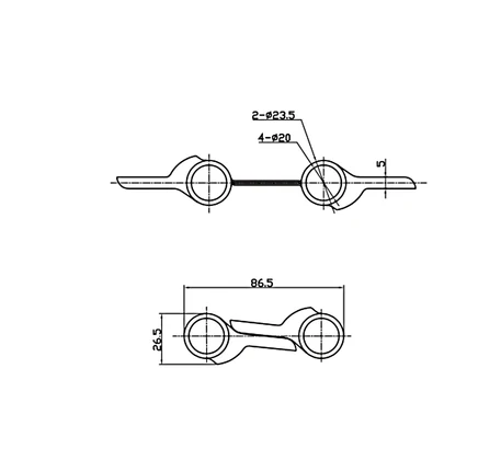 Bản lề bật 2 chiều Hafele