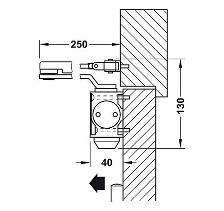 Thiết bị đóng tự động Hafele DCL 15