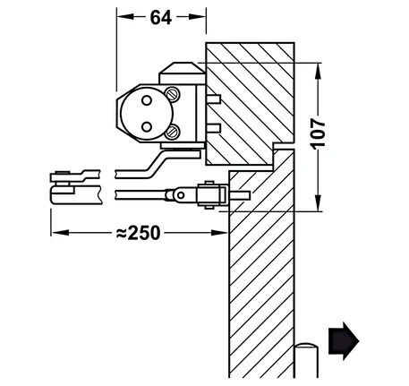 Thiết bị đóng tự động Hafele DCL 11