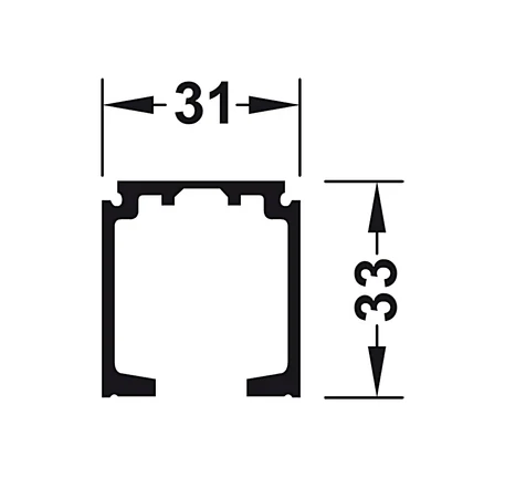 Ray trượt và phụ kiện Hafele (phù hợp với 120-P, 120-K, 120-O và 120-I)