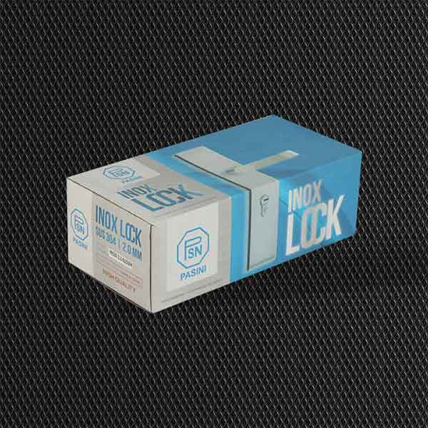 Khóa tay gạt inox dày 2mm cửa đi 300mm PI-9583