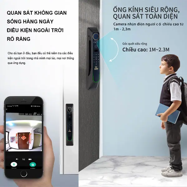 Khóa nhận diện khuôn mặt PASINI