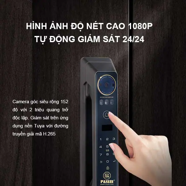 Khóa nhận diện khuôn mặt PASINI
