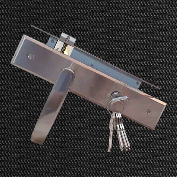 Khóa tay gạt hợp kim cửa chính 9883