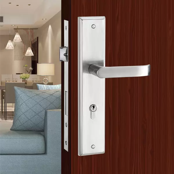 Khóa tay gạt inox dày 2mm cửa đi 260mm PI-9783