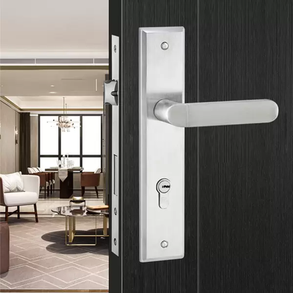 Khóa tay gạt inox dày 1.5mm cửa đi 260mm PA-737
