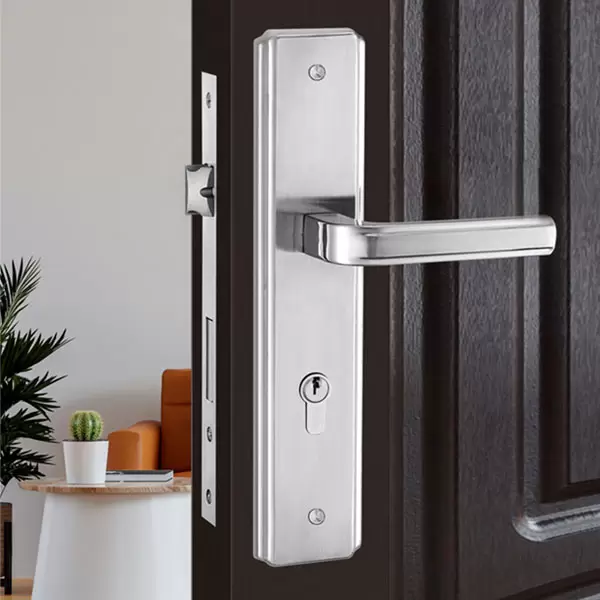 Khóa tay gạt inox dày 2mm cửa đi 300mm PI-9539