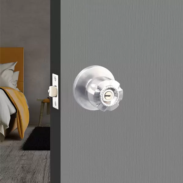 Khóa tay nắm tròn 5890-SN (trắng)