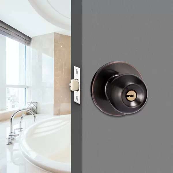 Khóa tay nắm tròn 9500-AC (Màu nâu)