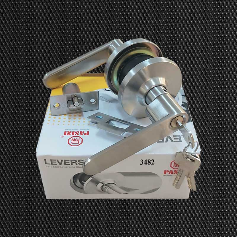 Khóa tròn tay gạt 3482