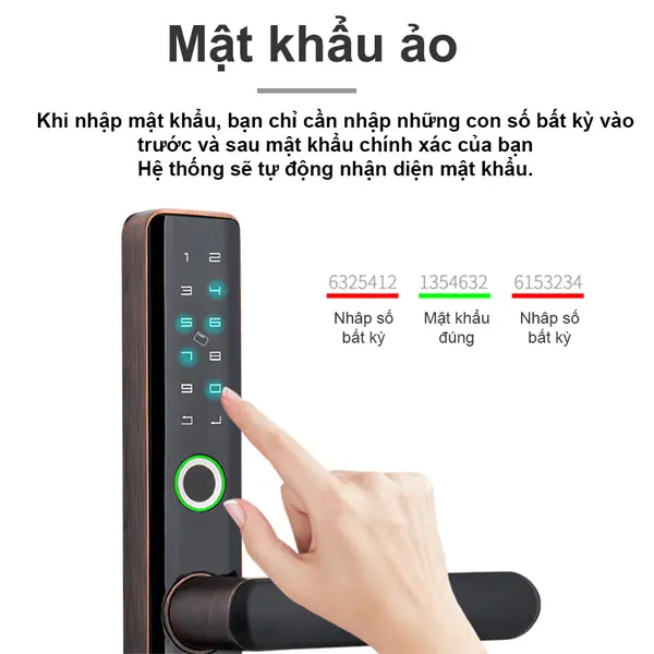 Khóa vân tay cửa nhôm PASINI