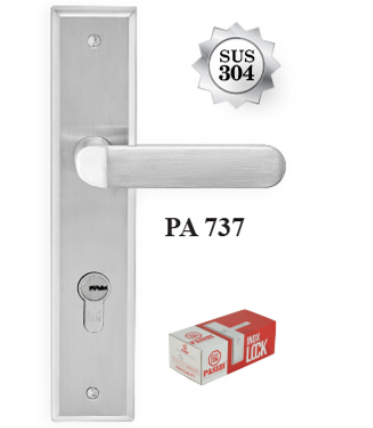 Khóa Tay Gạt Inox 304 dày 1.5mm PA