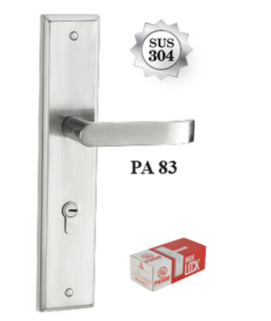 Khóa Tay Gạt Inox 304 dày 1.5mm PA