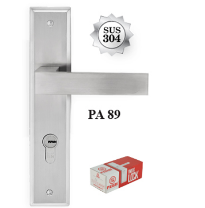 Khóa Tay Gạt Inox 304 dày 1.5mm PA