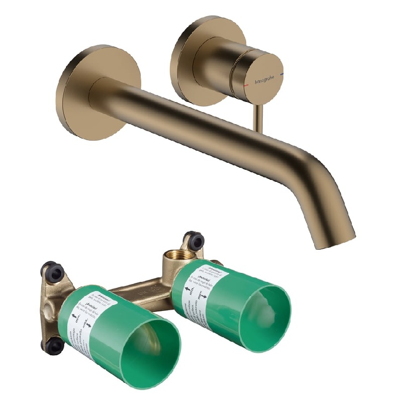 Vòi lavabo âm Hansgrohe Tecturis S | 73351140+13622180