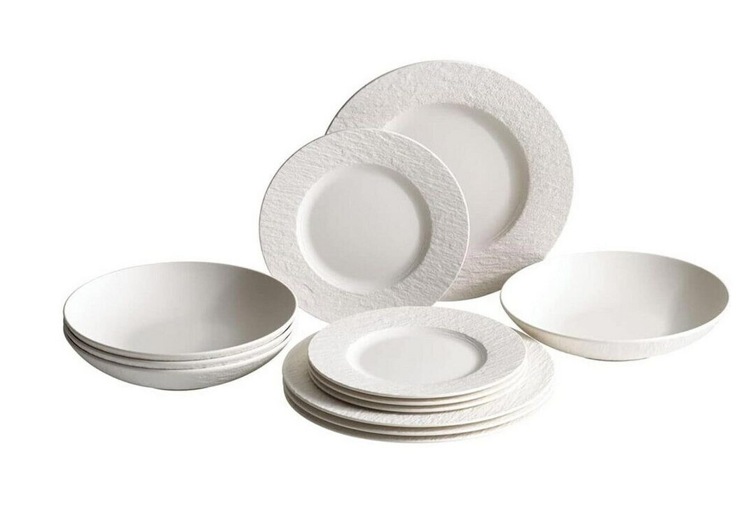 Set 12 món Villeroy & Boch Manufacture Blanc | 1042407053