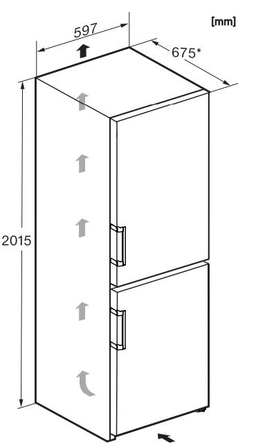 Tủ lạnh kết hợp tủ đông Miele | KFN 4799 AD