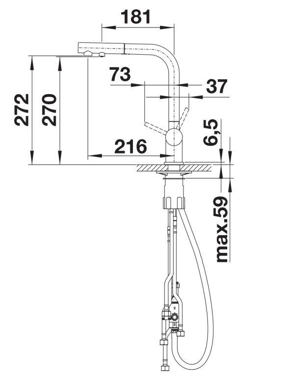 Vòi rửa bát Grohe Minta Touch | 31360000