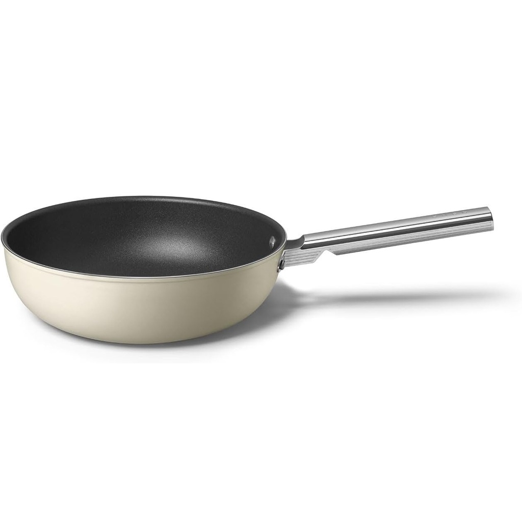 Chảo sâu lòng Smeg Made in Italy 30cm | CKFW3001CRM