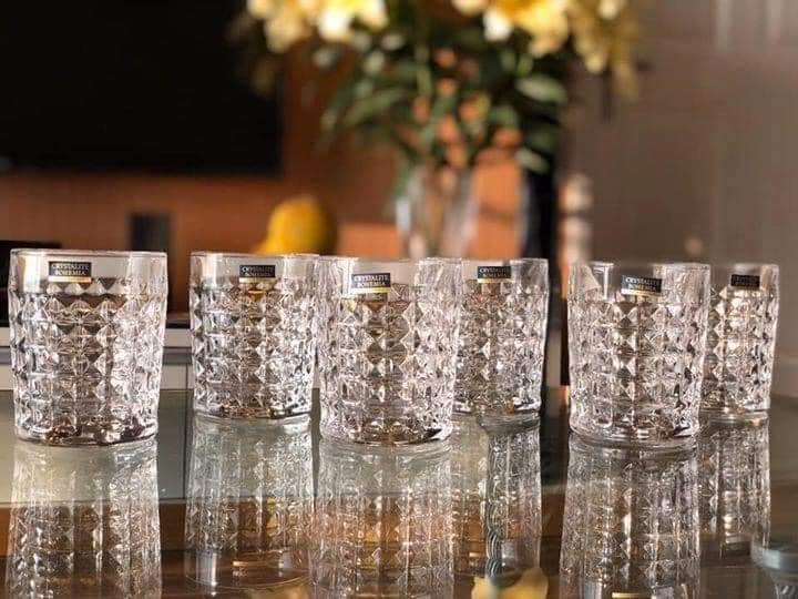 Bộ cốc Bohemia Diamand 6 cốc | 230ml