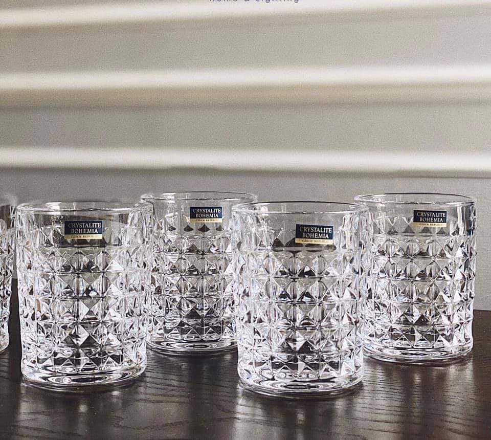 Bộ cốc Bohemia Diamand 6 cốc | 230ml