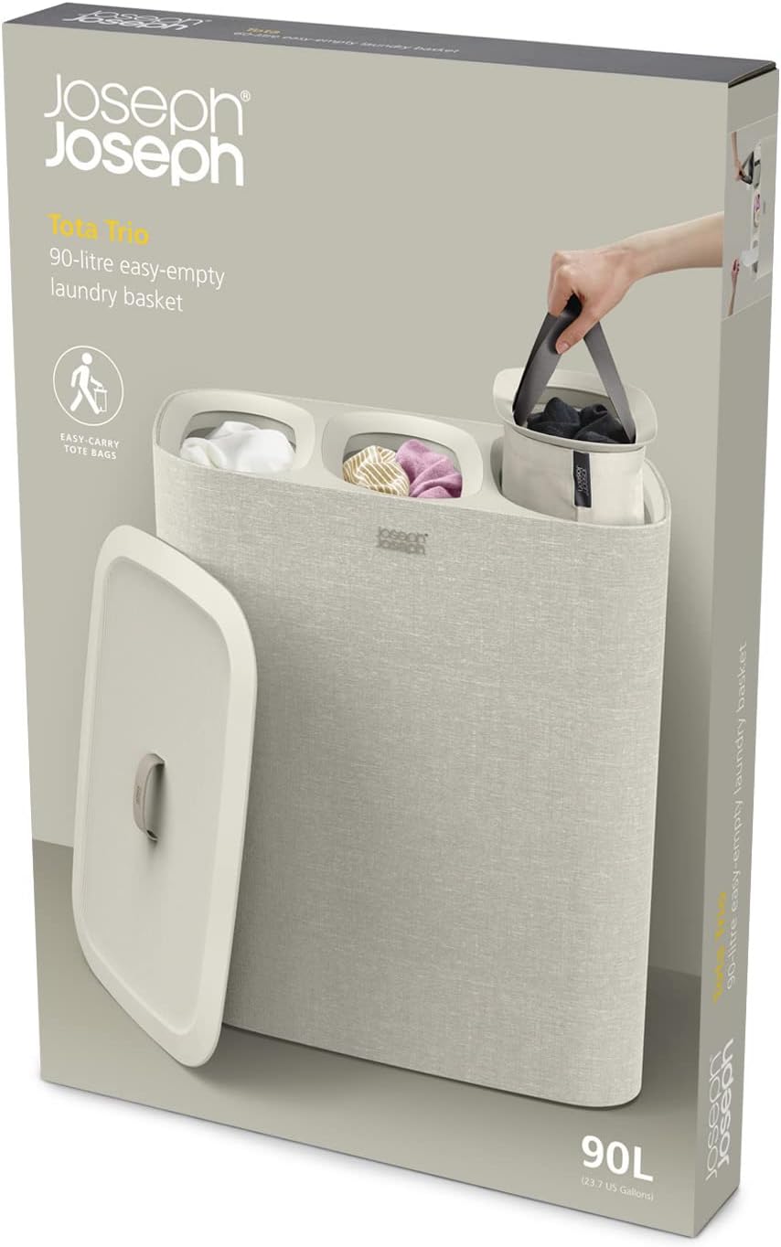Giỏ đựng quần áo 3 ngăn Joseph Joseph 90L | 50021