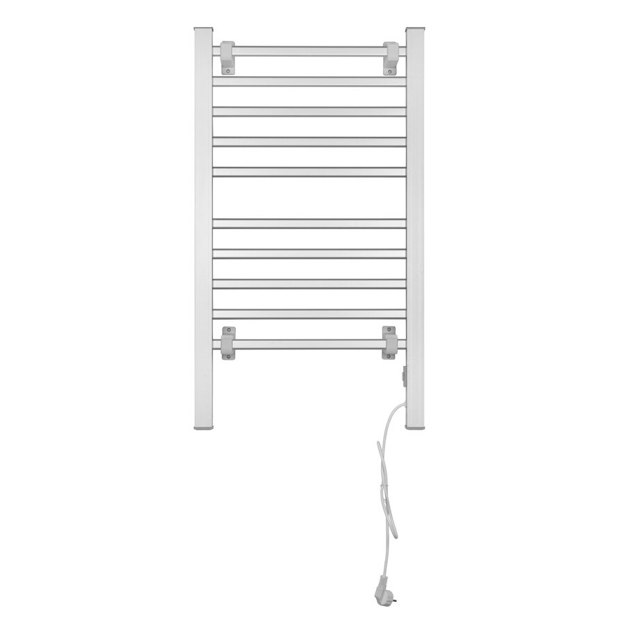 Giá sưởi khăn tắm điện Olpe 150W màu bạc 95x53 cm